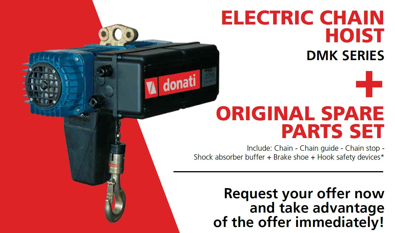 PROMOTION CHAIN HOIST DMK SERIES Donati